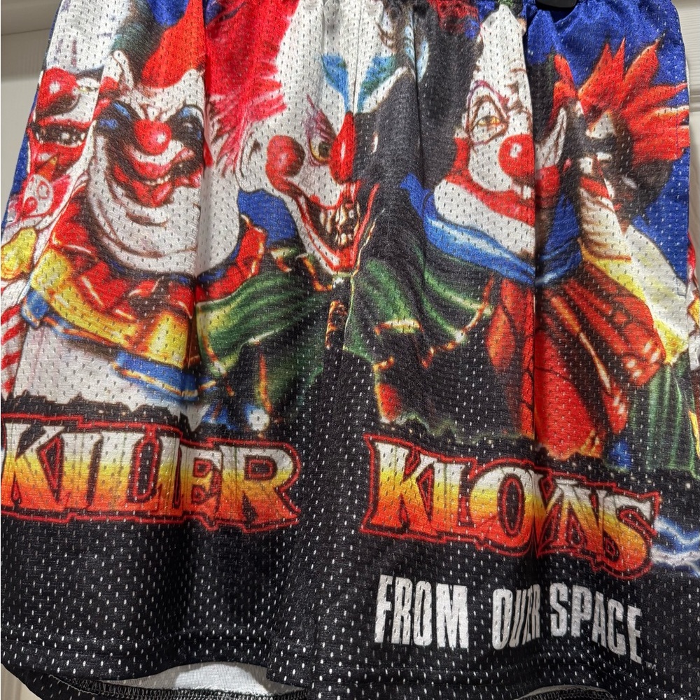Chalk Line Killer Klowns From Outer Space Men Shorts
